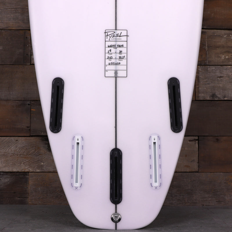 Load image into Gallery viewer, Pyzel White Tiger 5'8 × 20 × 2 ⅝ Surfboard 3