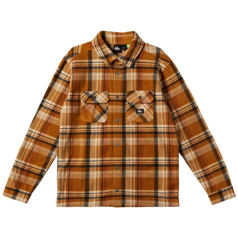 Load image into Gallery viewer, Quiksilver Surf Days Long Sleeve Fleece Flannel Shirt 1