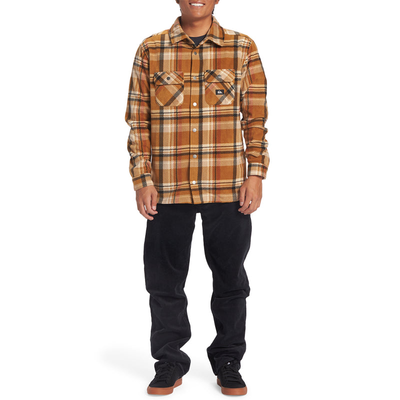 Load image into Gallery viewer, Quiksilver Surf Days Long Sleeve Fleece Flannel Shirt 6
