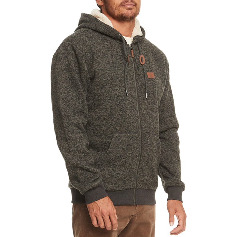 Load image into Gallery viewer, Quiksilver Keller Sherpa Zip-Up Hoodie 1