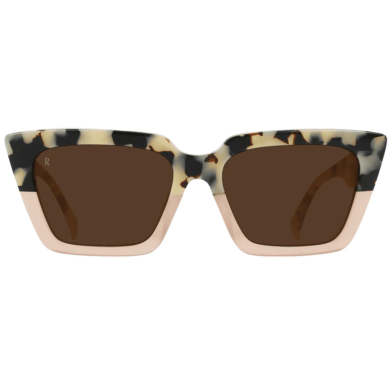 Load image into Gallery viewer, RAEN Women's Keera Sunglasses - Ivory Coral/Carob 2