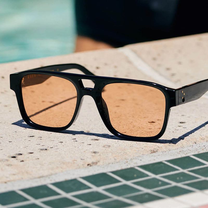 Load image into Gallery viewer, RAEN Rifka Sunglasses - Recycled Black/Spritz 6