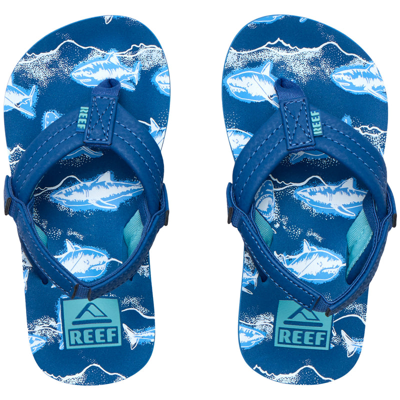 Load image into Gallery viewer, REEF Youth Little Ahi Sandals 18