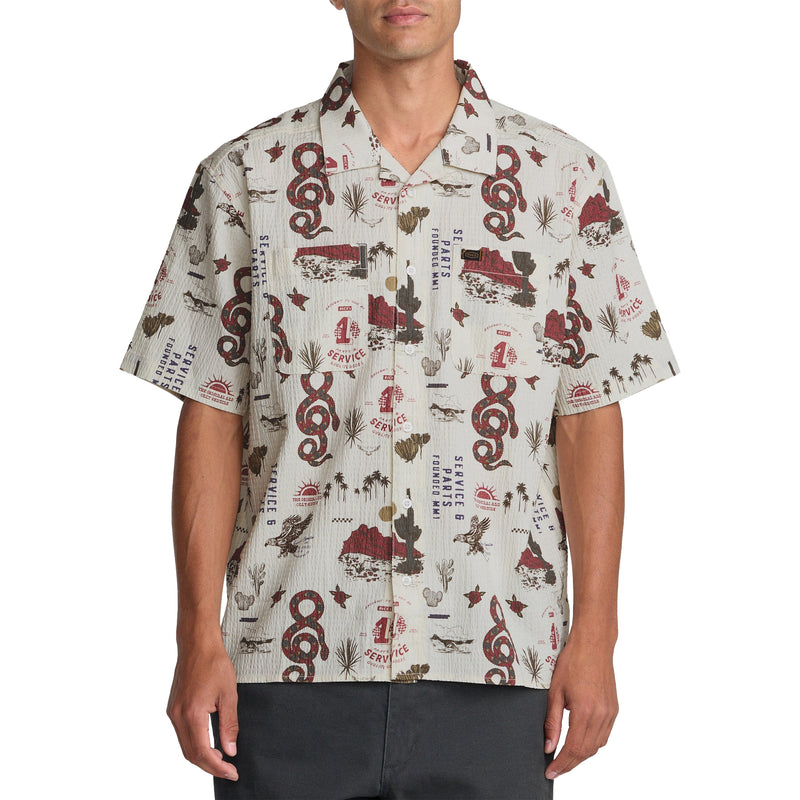 Load image into Gallery viewer, RVCA Wasteland Short Sleeve Button-Up Shirt