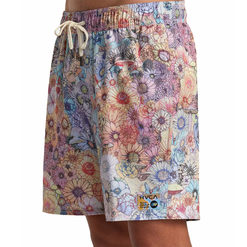 Load image into Gallery viewer, RVCA Sage Elastic Waist Hemp 17" Boardshorts 8