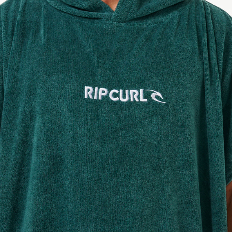 Load image into Gallery viewer, Rip Curl Brand Hooded Towel Changing Poncho - Blue Green 5