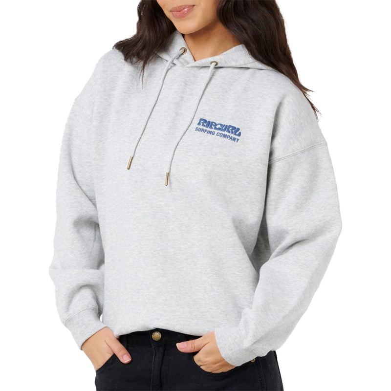 Load image into Gallery viewer, Rip Curl Women's Surf Puff Heritage Pullover Hoodie 16