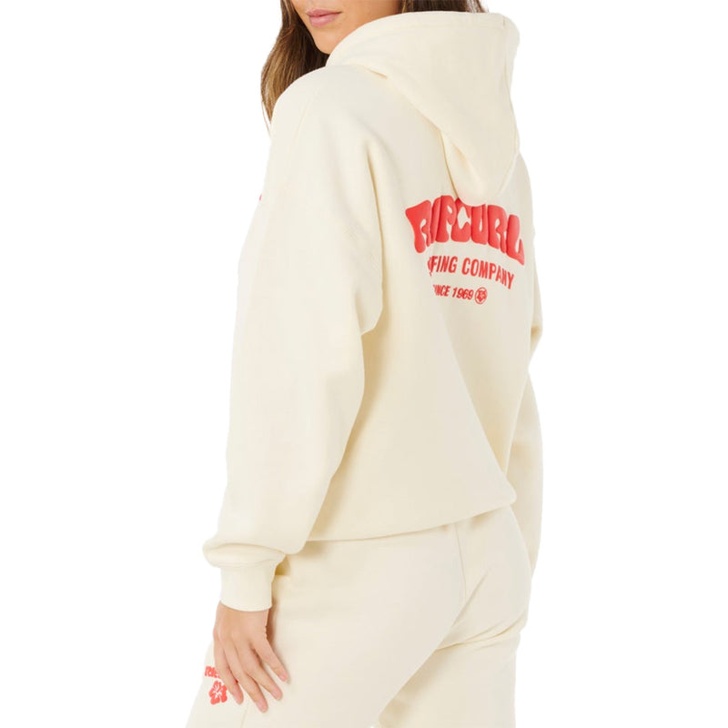 Load image into Gallery viewer, Rip Curl Women's Surf Puff Heritage Pullover Hoodie 2