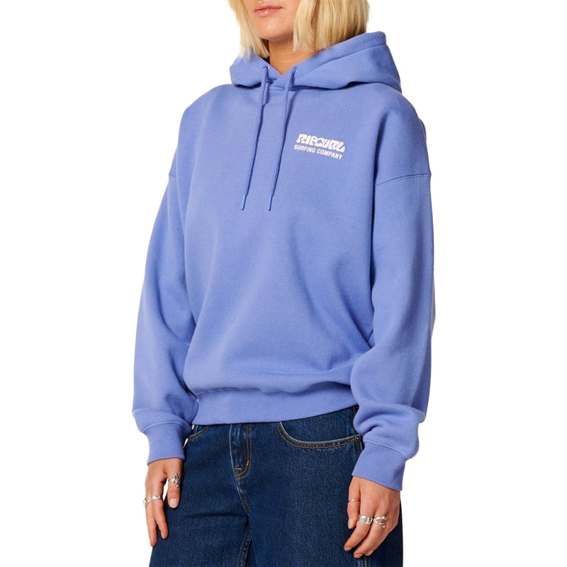 Load image into Gallery viewer, Rip Curl Women's Surf Puff Heritage Pullover Hoodie 9