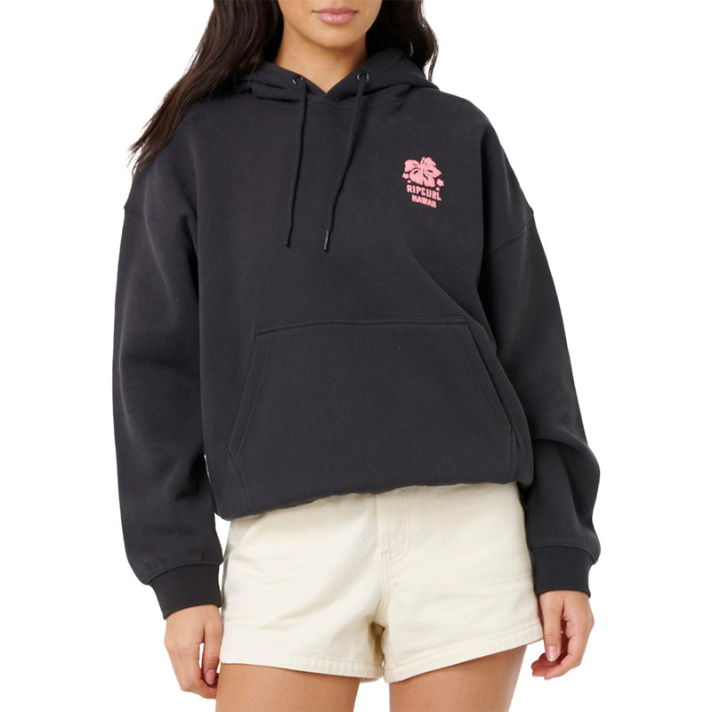 Load image into Gallery viewer, Rip Curl Women's Surf Puff Heritage Pullover Hoodie 1