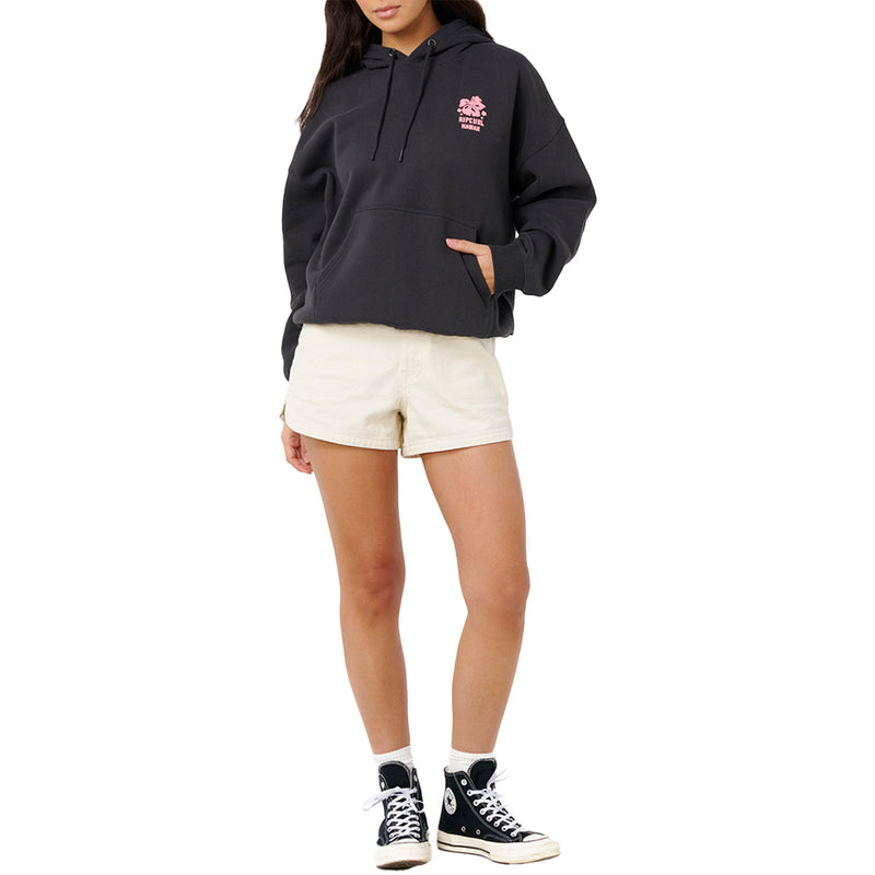 Load image into Gallery viewer, Rip Curl Women's Surf Puff Heritage Pullover Hoodie 5