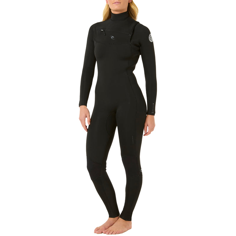 Load image into Gallery viewer, Rip Curl Women's Dawn Patrol 4/3 Chest-Zip Wetsuit 4