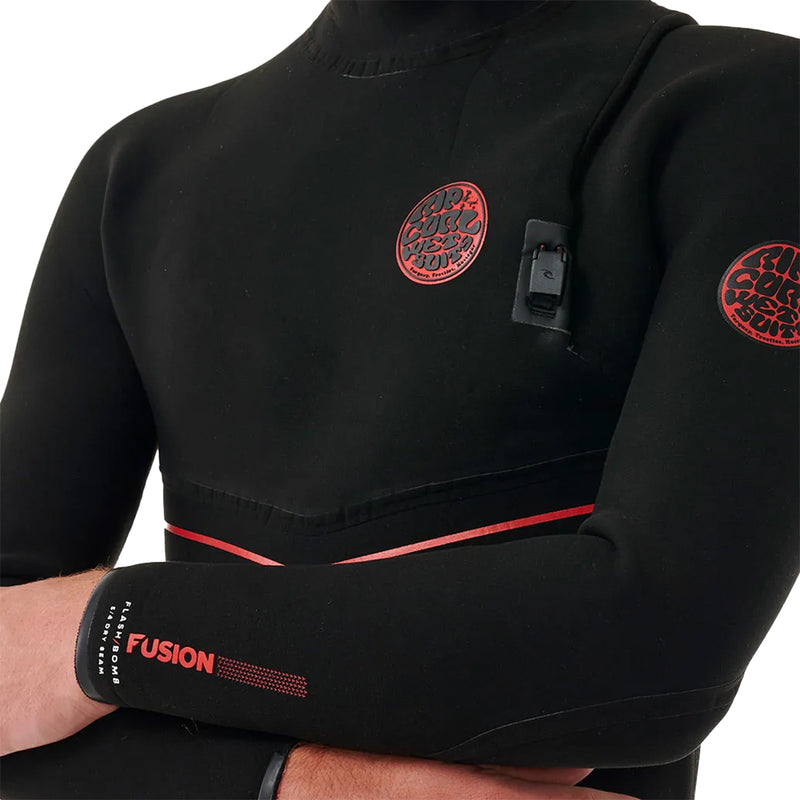 Load image into Gallery viewer, Rip Curl Flashbomb Fusion 4/3 Hooded Zip-Free Wetsuit 6
