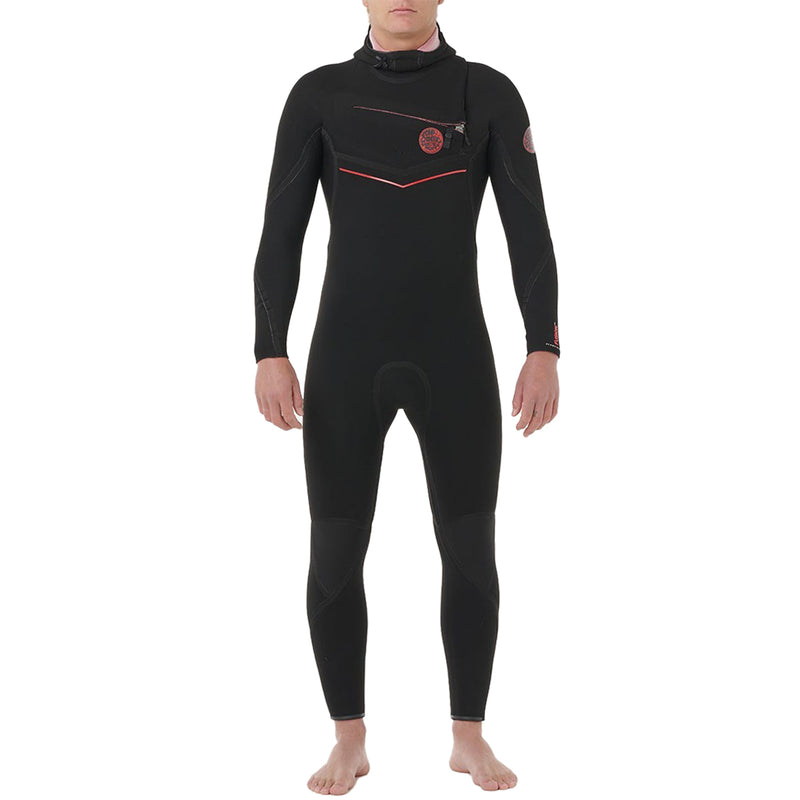 Load image into Gallery viewer, Rip Curl Flashbomb Fusion 4/3 Hooded Chest-Zip Wetsuit 3