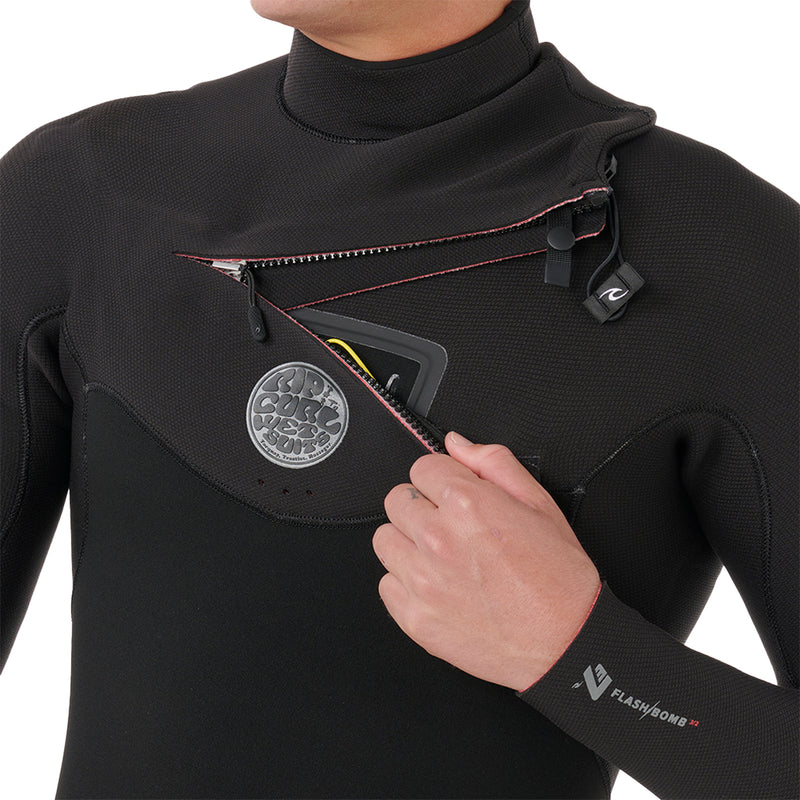 Load image into Gallery viewer, Rip Curl Flashbomb 3/2 Chest-Zip Wetsuit 4