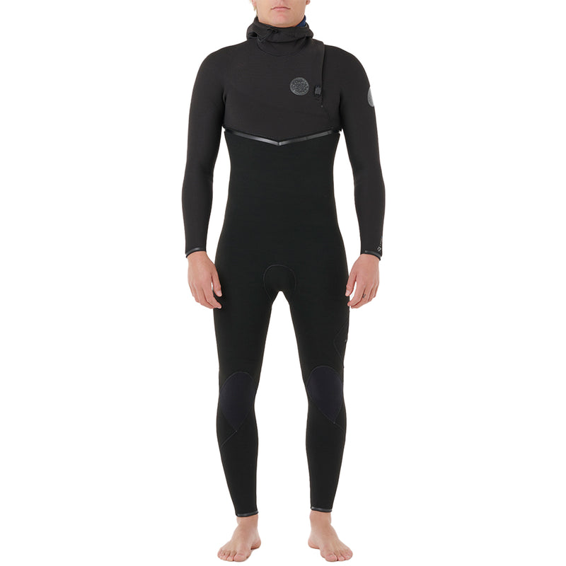 Load image into Gallery viewer, Rip Curl E-Bomb 4/3 Hooded Zip-Free Wetsuit 3