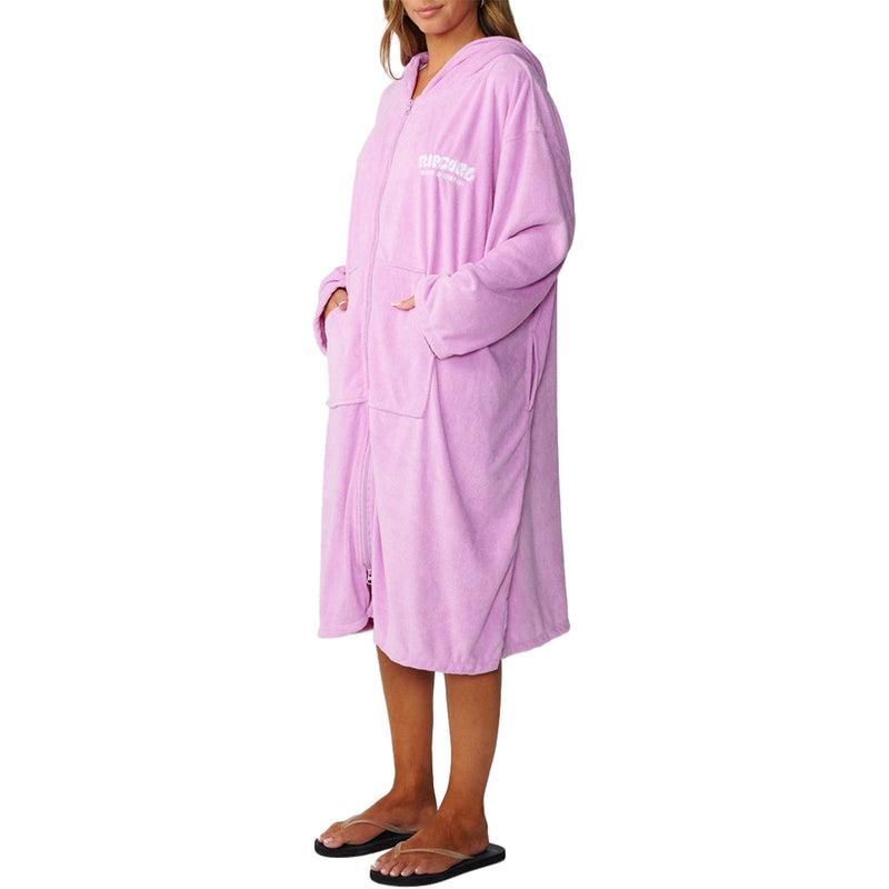 Load image into Gallery viewer, Rip Curl Women's Classic Surf Zip-Up Hooded Towel Changing Poncho 3