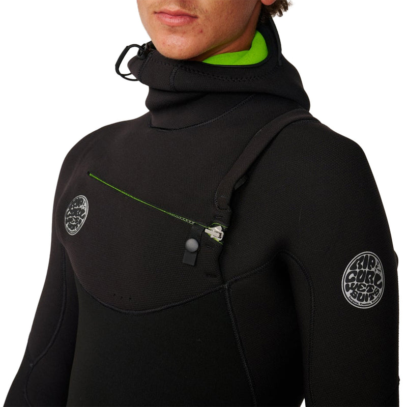 Load image into Gallery viewer, Rip Curl Elasto 4/3 Hooded Chest-Zip Wetsuit 4