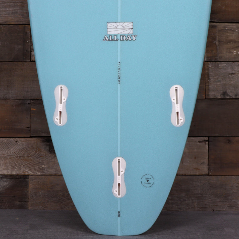 Load image into Gallery viewer, Rip Curl All-Day PU 8'0 × 22 × 3 3/16 Surfboard - Clear/Blue 3