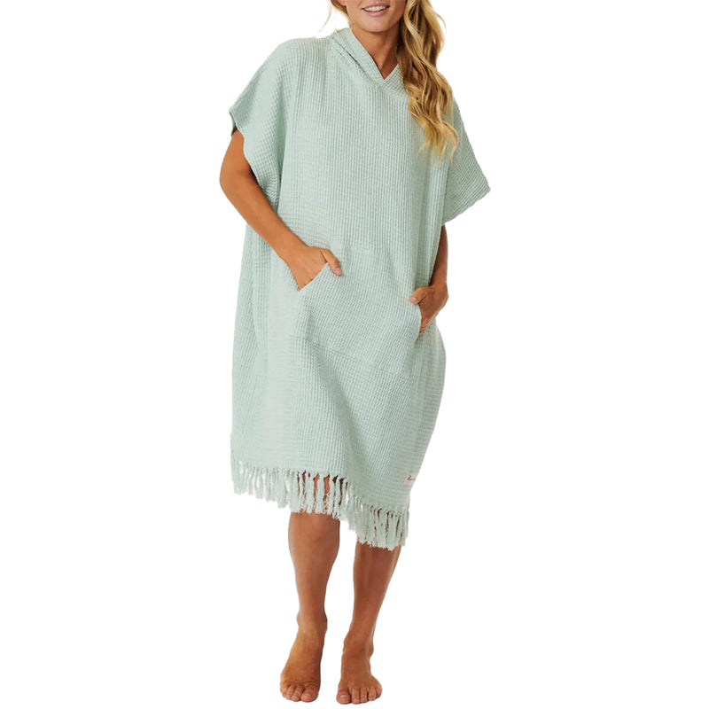Load image into Gallery viewer, Rip Curl Women's Stonewash Hooded Towel Changing Poncho 2