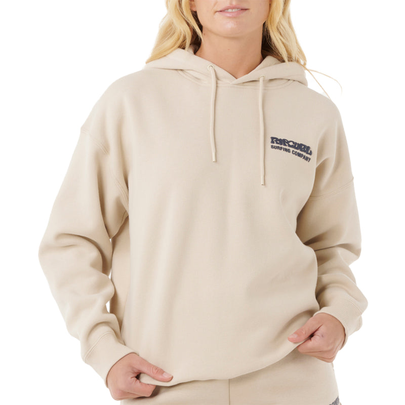 Load image into Gallery viewer, Rip Curl Women's Surf Puff Heritage Pullover Hoodie 1