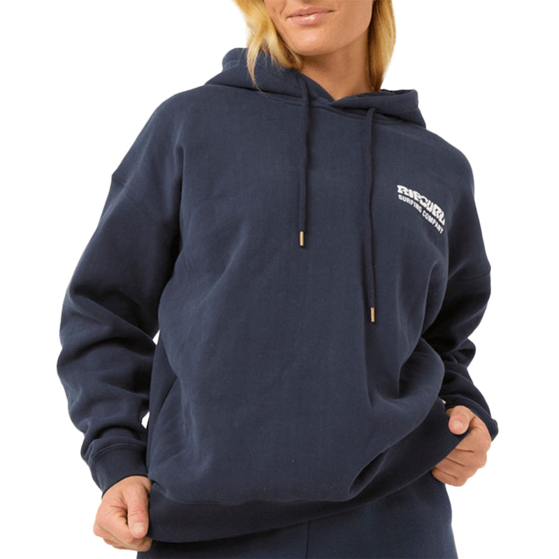 Load image into Gallery viewer, Rip Curl Women's Surf Puff Heritage Pullover Hoodie 5