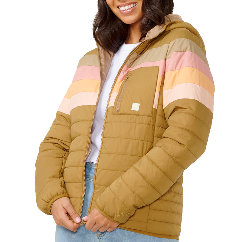 Load image into Gallery viewer, Rip Curl Women's Anti-Series Revival Hooded Zip-Up Jacket 2