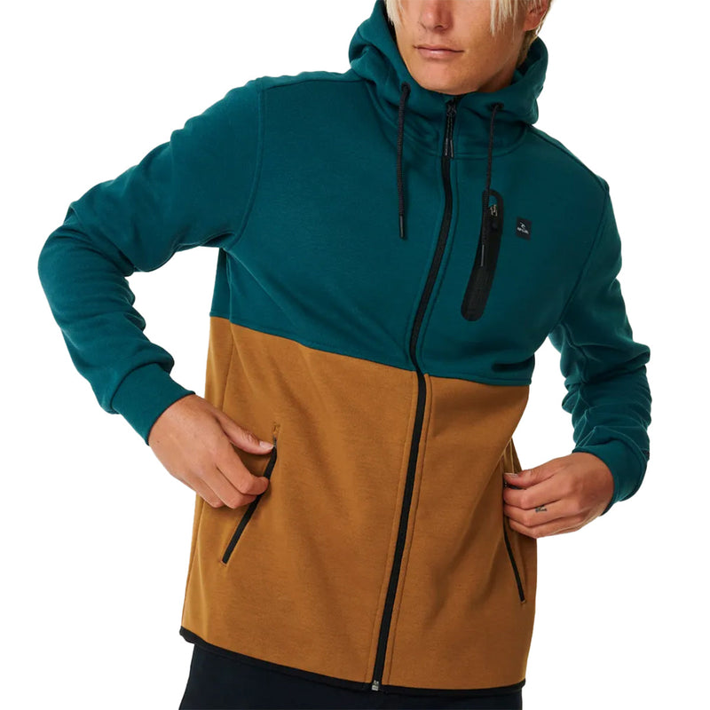 Load image into Gallery viewer, Rip Curl Departed Anti-Series Fleece Zip Hooded Jacket • 2025 8