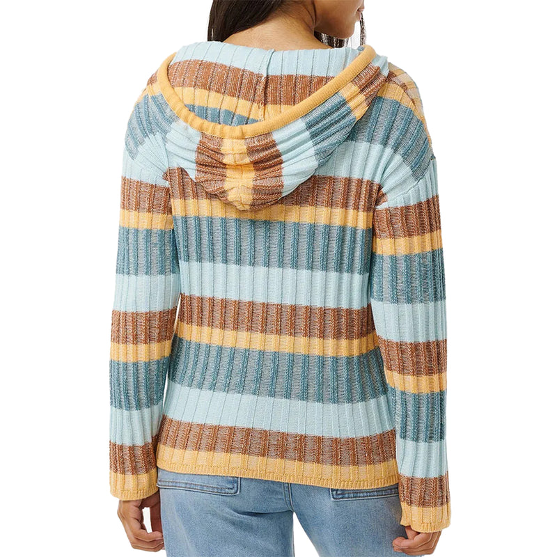 Load image into Gallery viewer, Rip Curl Women's Hibiscus Heat Poncho Pullover Hoodie 4