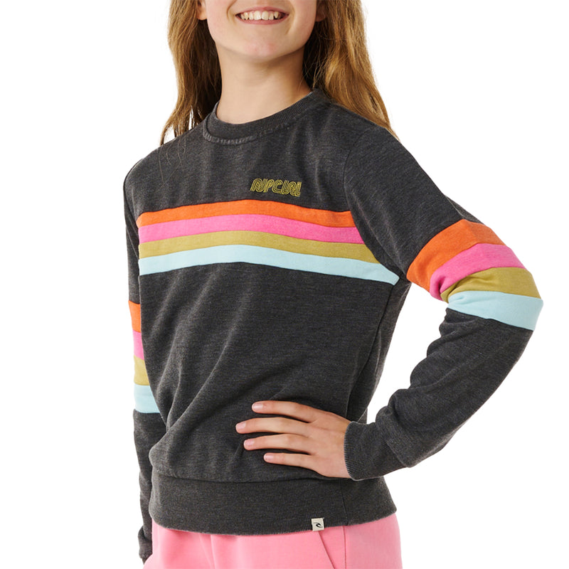 Load image into Gallery viewer, Rip Curl Youth Surf Revival Crew Sweatshirt 2
