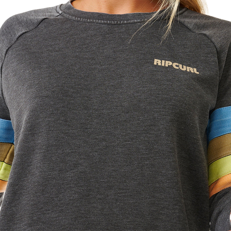 Load image into Gallery viewer, Rip Curl Women's High Tide Surf Raglan Crew Sweatshirt 11
