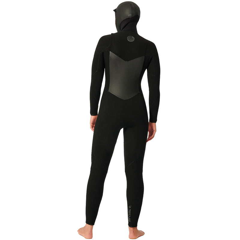 Load image into Gallery viewer, Rip Curl Women's Flashbomb 5/4 Hooded Chest-Zip Wetsuit • 2024 2