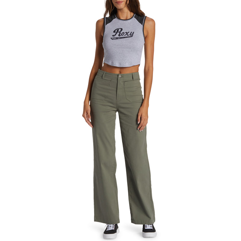 Load image into Gallery viewer, Roxy Women's Coastal Cruiser Wide Leg Pants 3