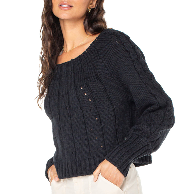 Load image into Gallery viewer, Roxy Women's Day Dream Boat Neck Sweater 2