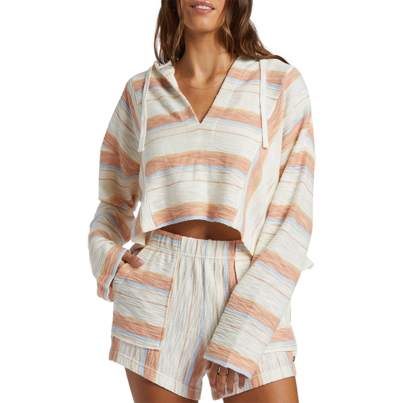 Load image into Gallery viewer, Roxy Women's Todos Santos Pullover Poncho-Style Hoodie 2