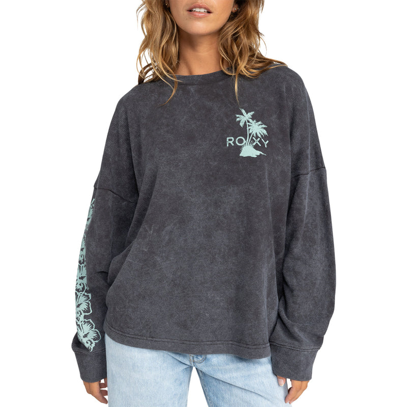 Load image into Gallery viewer, Roxy Women's East Side Crew Sweatshirt 1