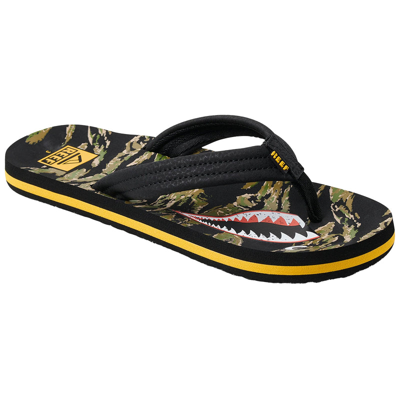 Load image into Gallery viewer, REEF Youth Kids Ahi Sandals - Tiger Shark 3