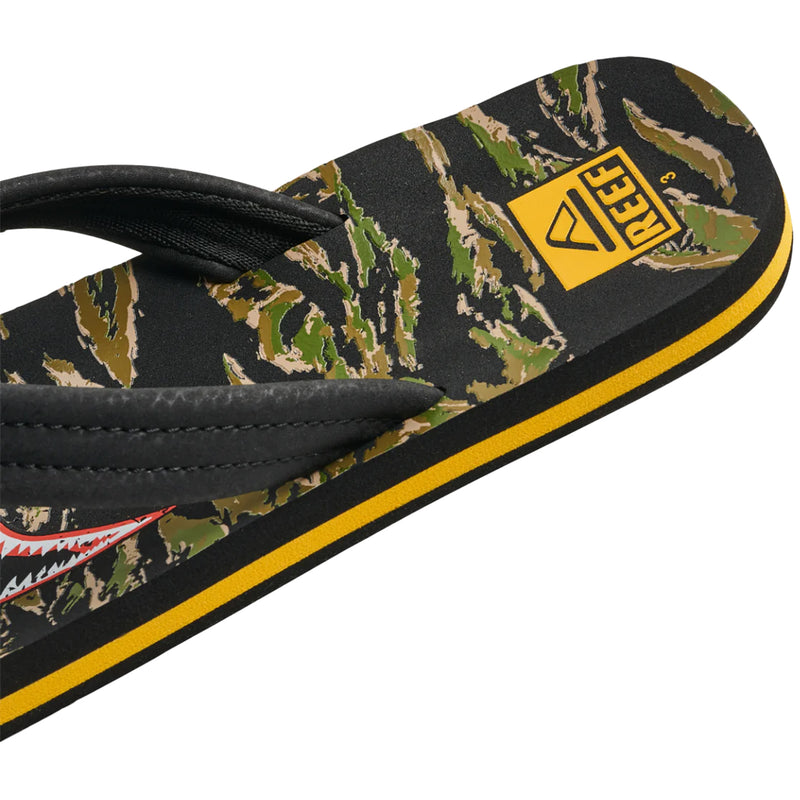 Load image into Gallery viewer, REEF Youth Kids Ahi Sandals - Tiger Shark 5