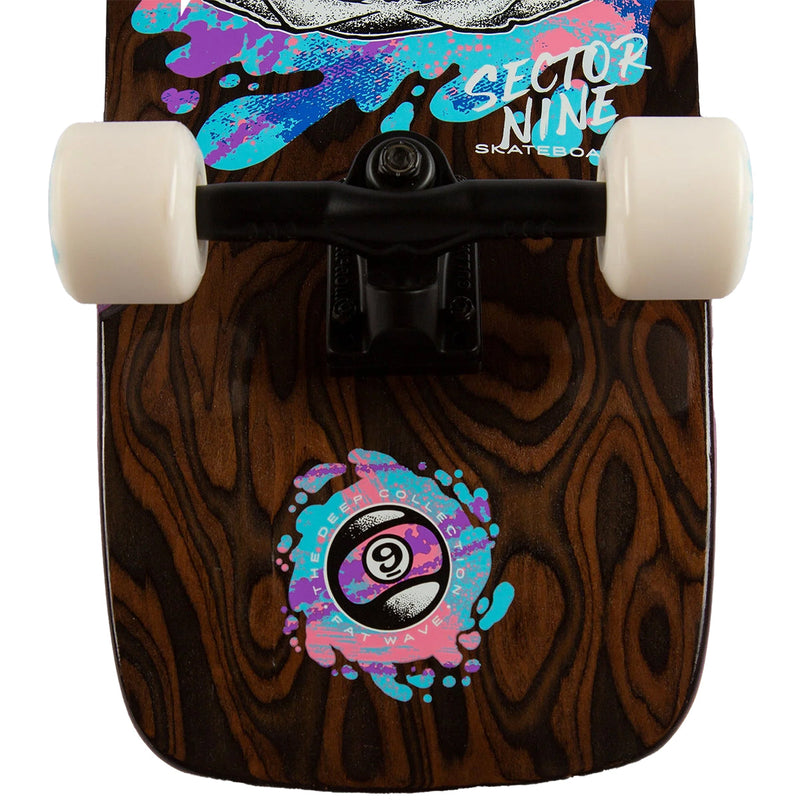 Load image into Gallery viewer, Sector 9 Fat Wave Fossil 30" Skateboard Complete 8