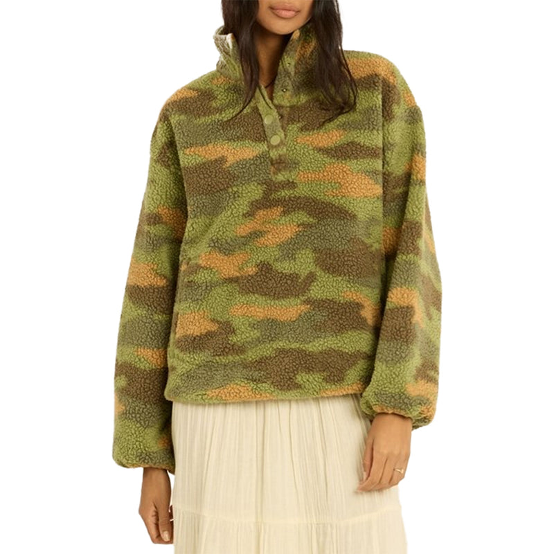 Load image into Gallery viewer, Sisstr Women's Lost At Sea Sherpa Pullover Fleece 4