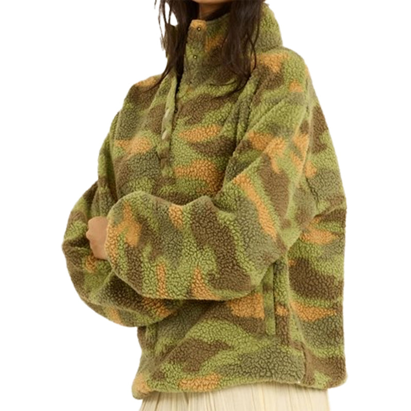 Load image into Gallery viewer, Sisstr Women's Lost At Sea Sherpa Pullover Fleece 6