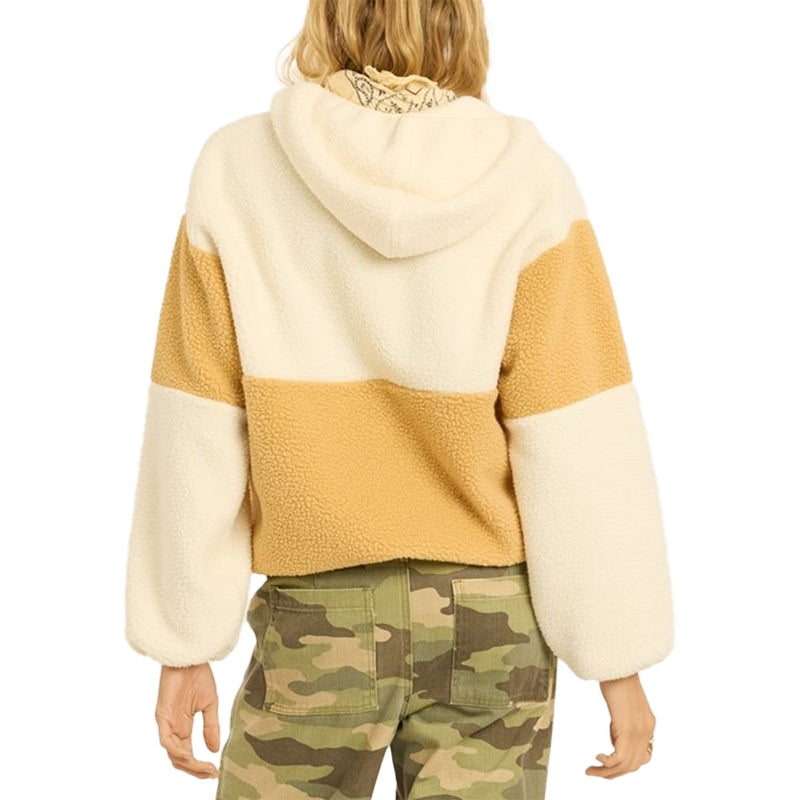 Load image into Gallery viewer, Sisstr Women's Wave Watcher Pullover Sherpa Hoodie 2