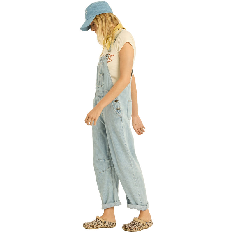 Load image into Gallery viewer, Sisstr Women's Billie Barrel Denim Overalls 6