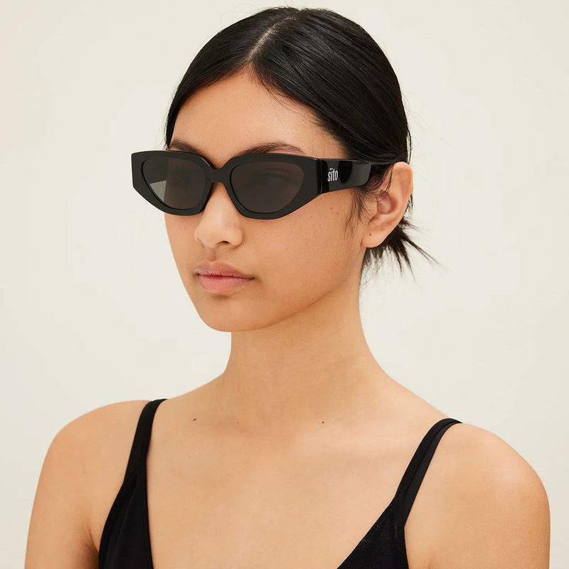 Load image into Gallery viewer, Sito Axis Polarized Sunglasses - Black/Iron Gray 5