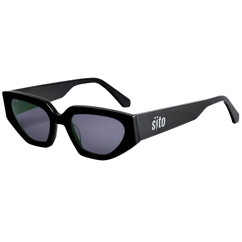 Load image into Gallery viewer, Sito Axis Polarized Sunglasses - Black/Iron Gray 1