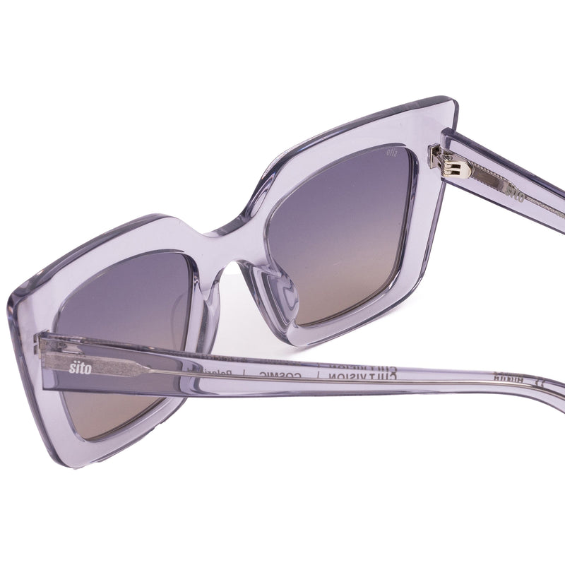 Load image into Gallery viewer, Sito Women's Cult Vision Polarized Sunglasses - Cosmic/Indigo Gradient 4