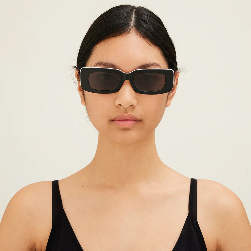 Load image into Gallery viewer, Sito Electro Vision Polarized Sunglasses - Black White/Iron Gray 4