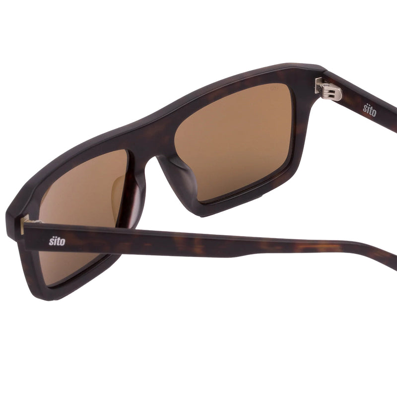 Load image into Gallery viewer, Sito GT Polarized Sunglasses - Matte Chestnut Tortoise/Brown 3