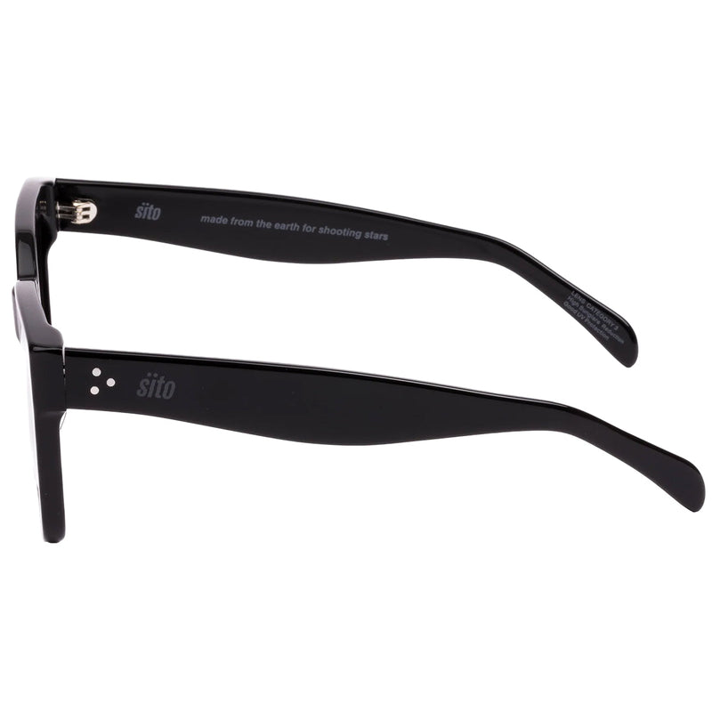 Load image into Gallery viewer, Sito Women's Harlow Polarized Sunglasses - Black/Gray 3