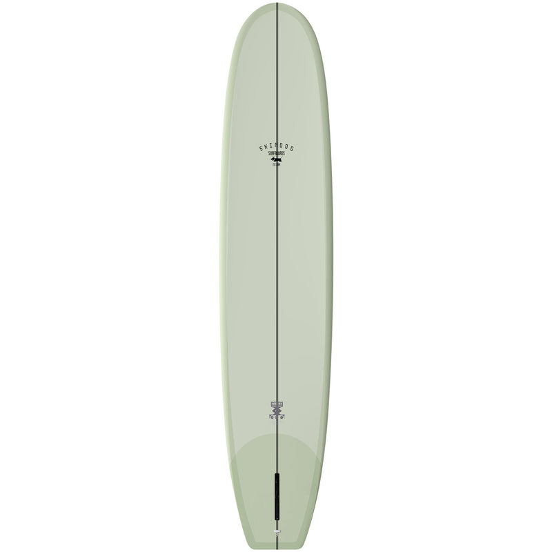 Load image into Gallery viewer, Skindog Cherry Picker Thunderbolt Silver Surfboard 10